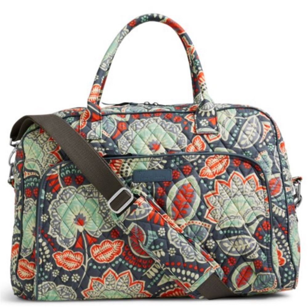 Vera Bradley Large Weekender Duffel Bag In The Nomadic Floral